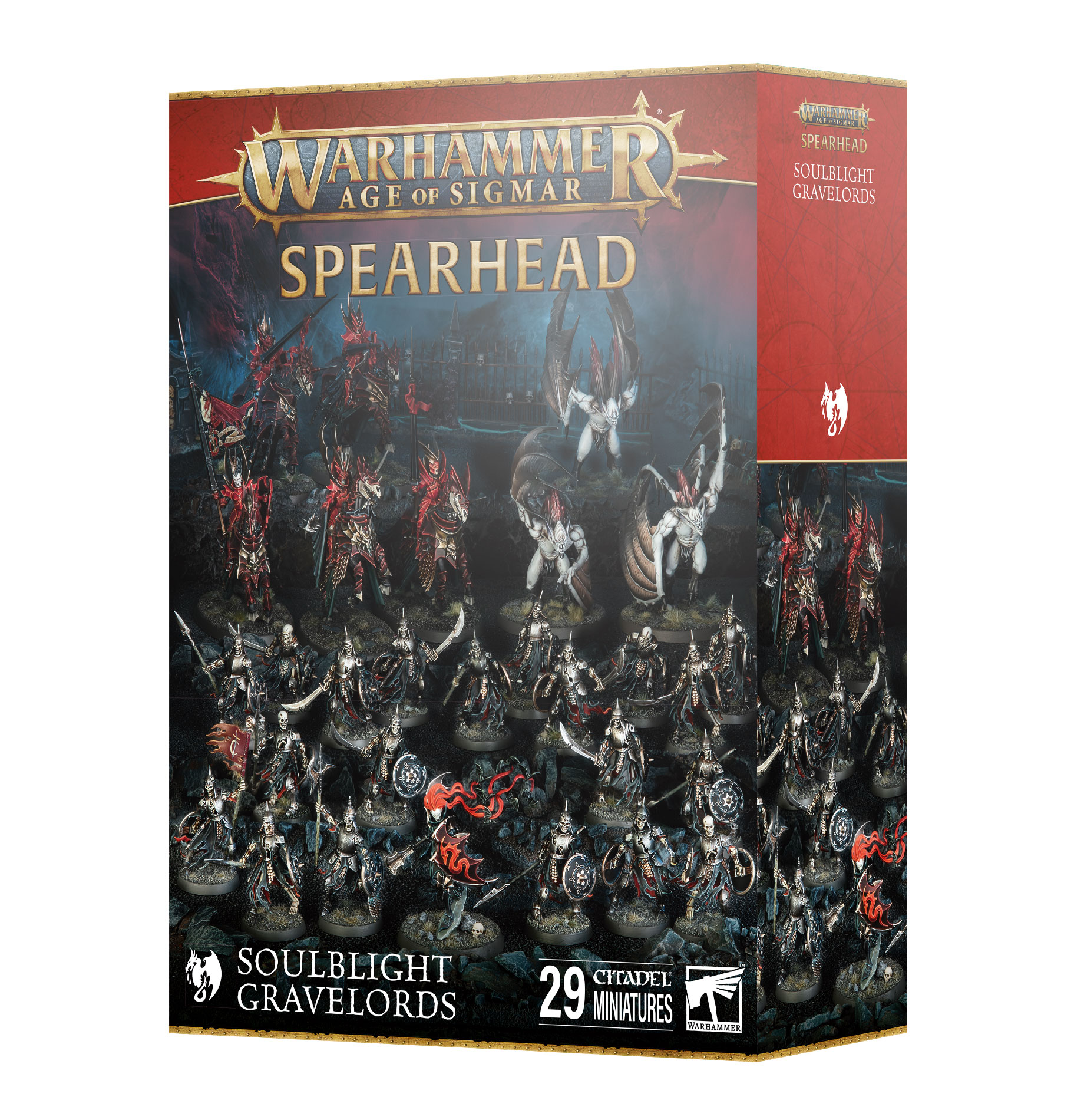 W-AOS: Spearhead - Soulblight Gravelords (29 figurek)